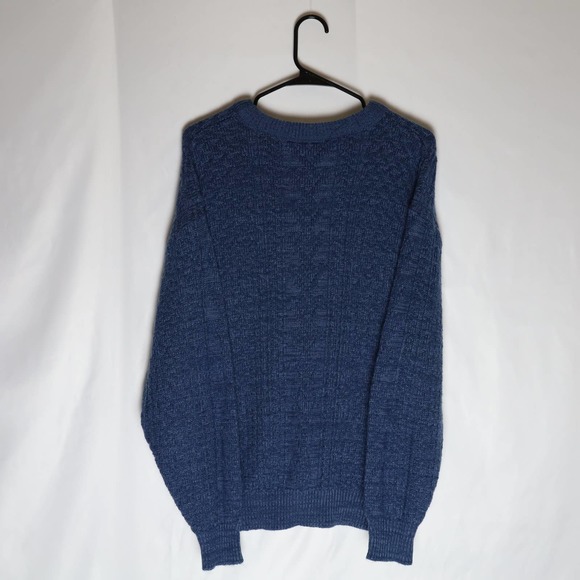 Bristol Blues Sweater Women's S Blue Long Sleeve Crewneck Pullover 90's Vintage - Picture 2 of 3